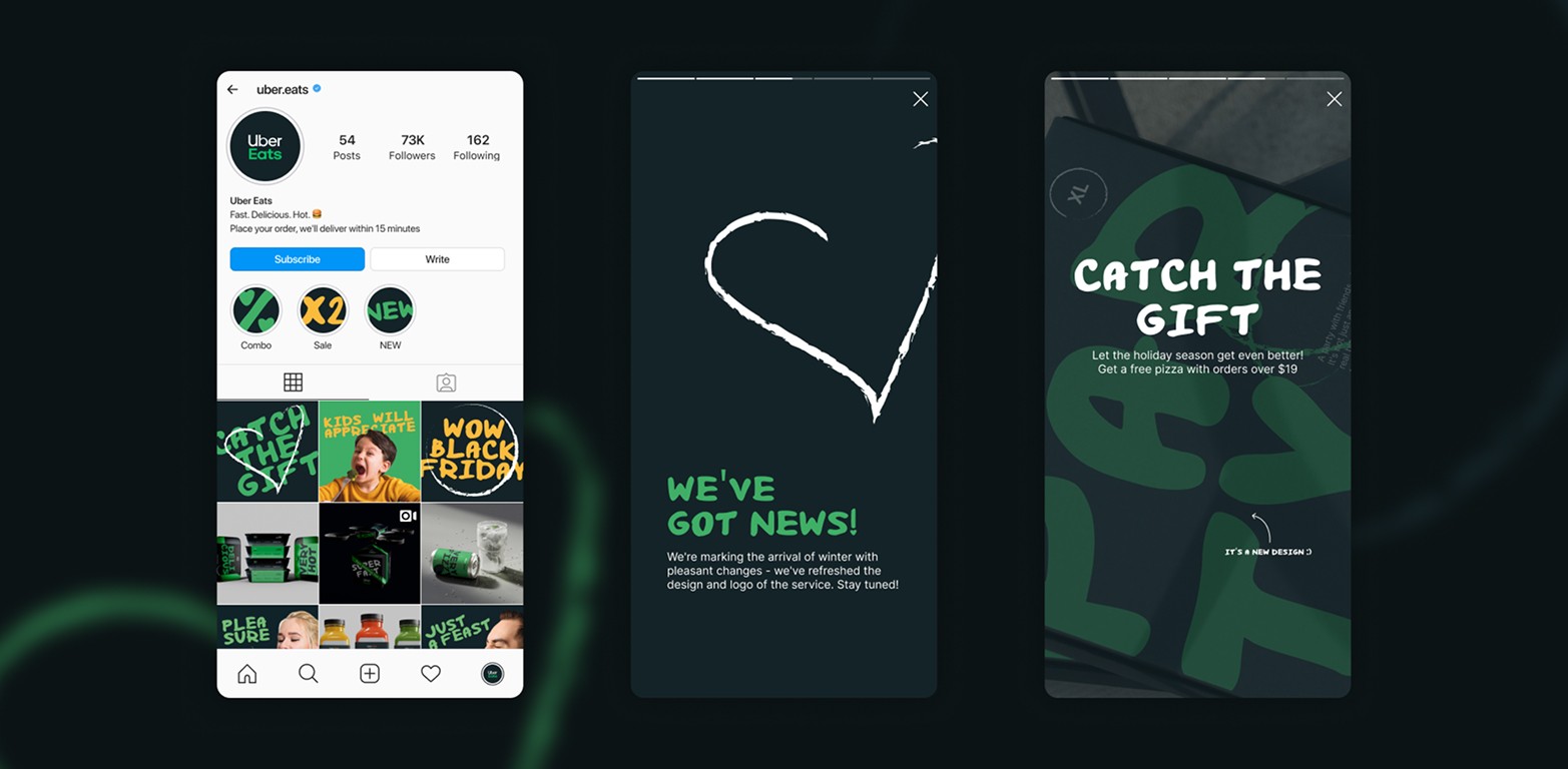 UBER EATS — showcase